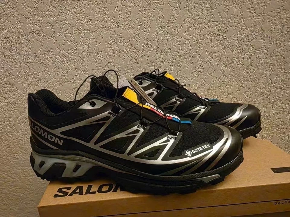 Salomon XT-6 Gore-Tex Black & Silver (L47450600) Fashion Men's