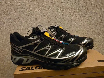 Salomon XT-6 Gore-Tex Black & Silver (L47450600) Fashion Men's