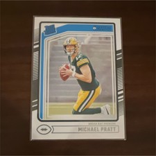 2024 Panini Donruss Rated Rookie Michael Pratt #339 Green Bay Packers Football