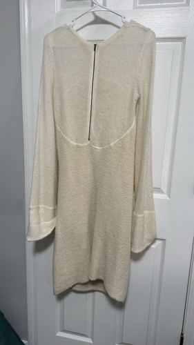 Vestido Suéter Free People Rabbit Gran Tamaño | Largo Midi con Bolsillos | Lana Talla S - Imagen 7 de 7
