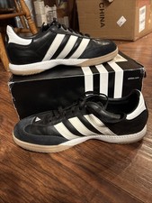 ADIDAS Samba MN Millennium Negro Blanco Goma Hombres Unisex Zapatos Informales IF1952 8.5