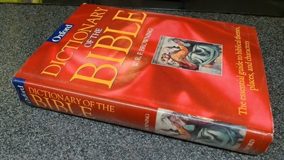 			A Dictionary of the Bible (1st printing), W.R.F. Browning, OUP, 1		