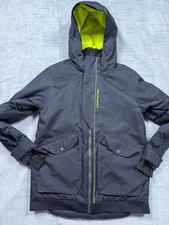 Obermeyer Teen Ski Snow Jacket Lined Black Insulated size L 14/16