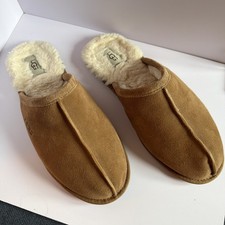 New Ugg Scuff Pearle Uggplush Slipper Chestnut SZ 11