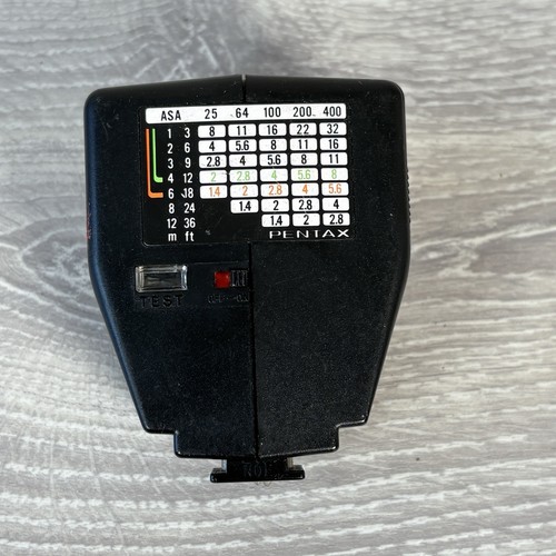 Unidad de flash/pistola de flash Pentax AF160 de colección probada funcionando - Imagen 2 de 3
