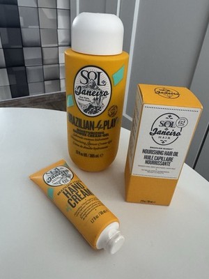 Sol de Janeiro Set - Shower Cream-Gel, Hair Oil und Hand Cream