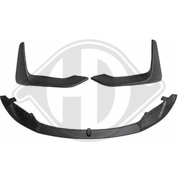 1X Spoiler Diederichs 1280463 Hd Tuning FüR Links Rechts Vorne-image