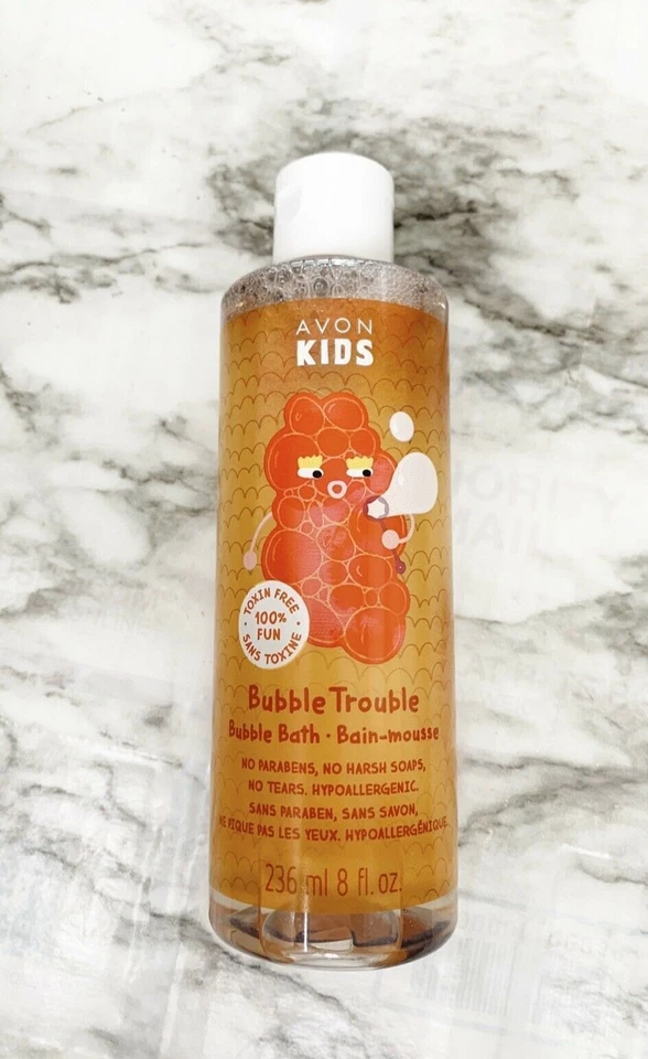Avon Kids Bubble Trouble Bubble Bath "APPLE BURST" 8 fl oz (TOXIN FREE) ~ SEALED - Image 2 of 4