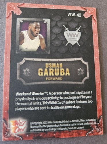 2022WILD CARD MATTE BASKETBALL AND FOOTBALL...SIGNED AND NUMBERED (6) - Picture 5 of 13