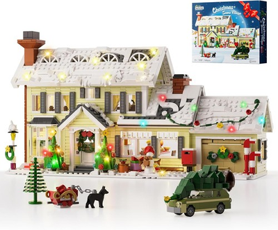 #ad #ad Christmas Village 1484pc Clark#x27;s Car Snow $109.99