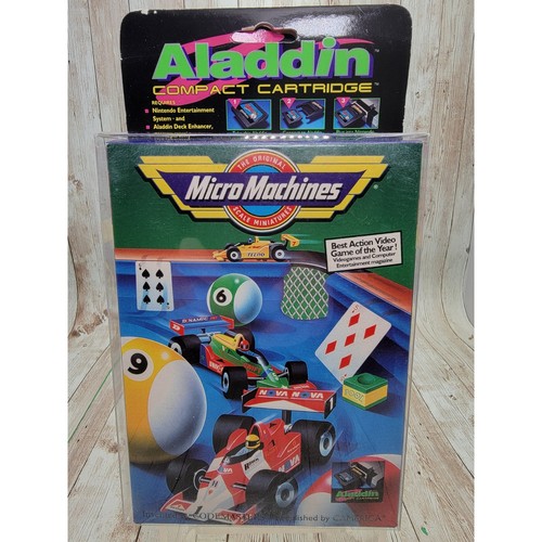 Micro Machines Aladdin (Nintendo NES) NEW in Box - Picture 1 of 5