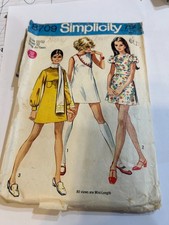 Vintage Simplicity - Pattern # 8709 Young Jr./Teen Size 11-12/Bust 32