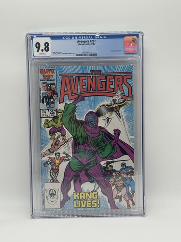 The Avengers #267 (Marvel Comics May 1986) CGC 9.8 Kang Appearance - Picture 1 of 2