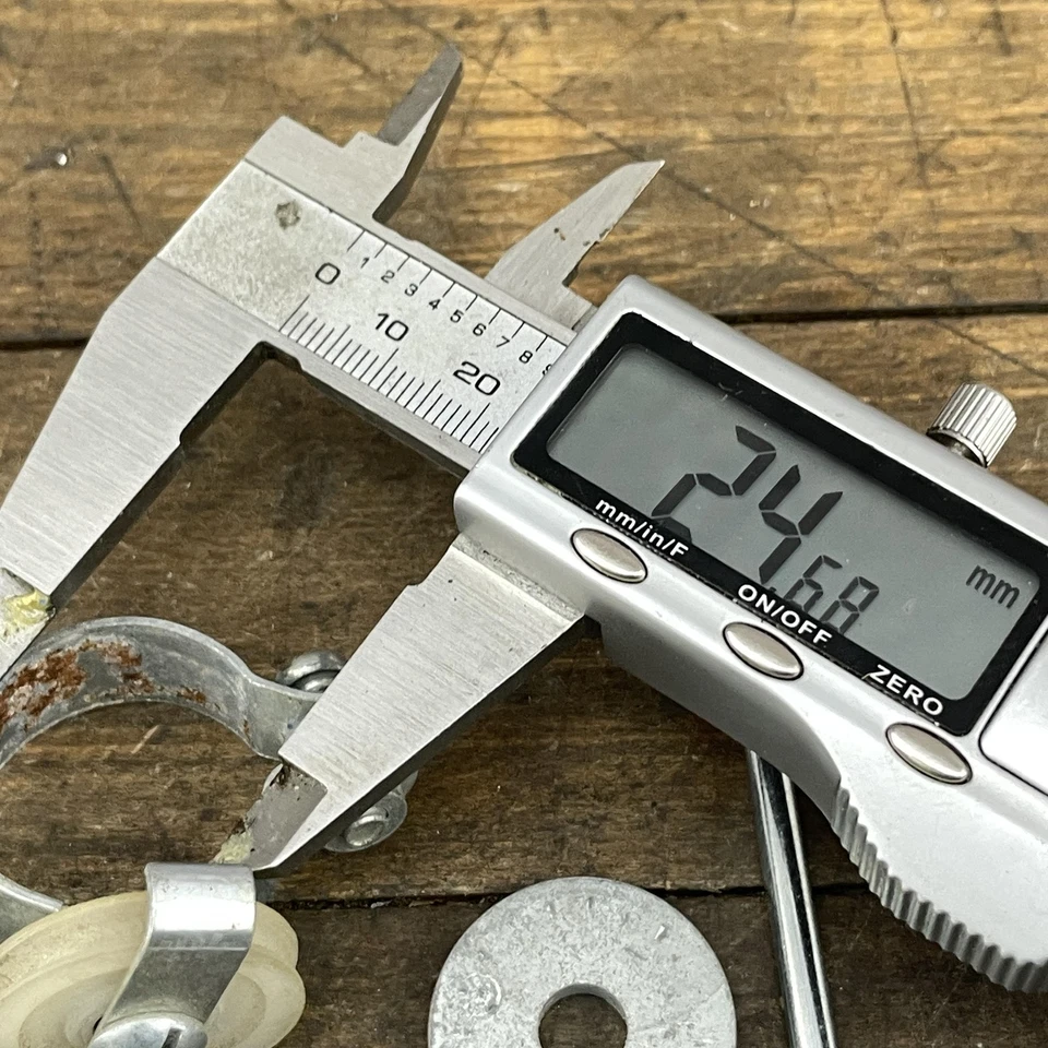 Sturmey Archer Cable Pulley Guides 25mm Clamp Indicator Chain 3-Speed Lot VTG - Image 3 of 4