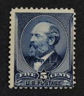 CKStamps: US Stamps Collection Scott#216 5c Garfield Mint VLH OG Signed