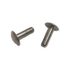 3/16 x 5/8 Brazier Head 1100F Aluminum Rivets