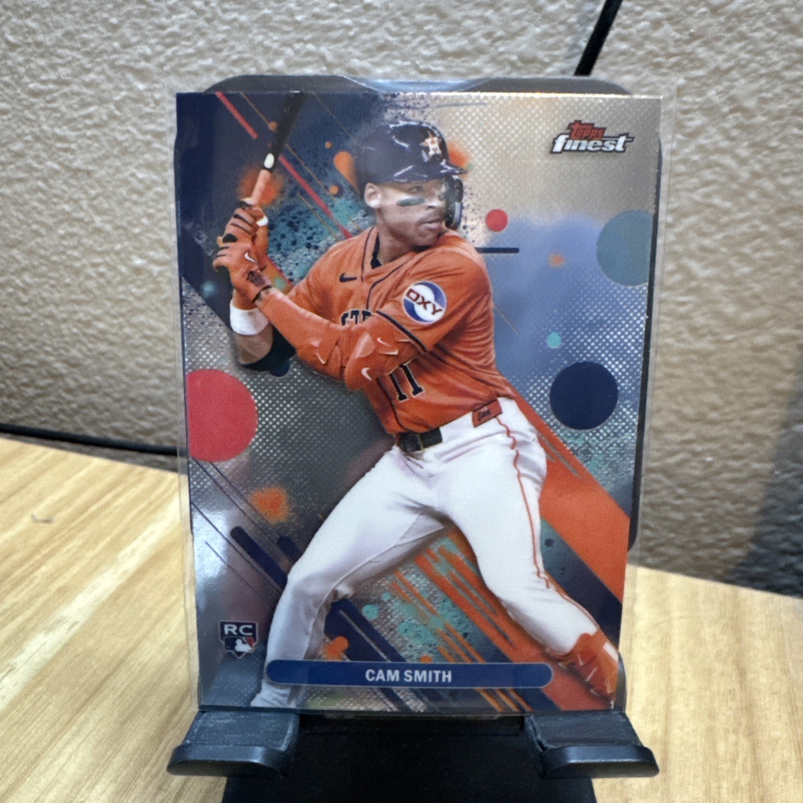 CAM SMITH 2025 TOPPS FINEST #54 HOUSTON ASTROS RC
