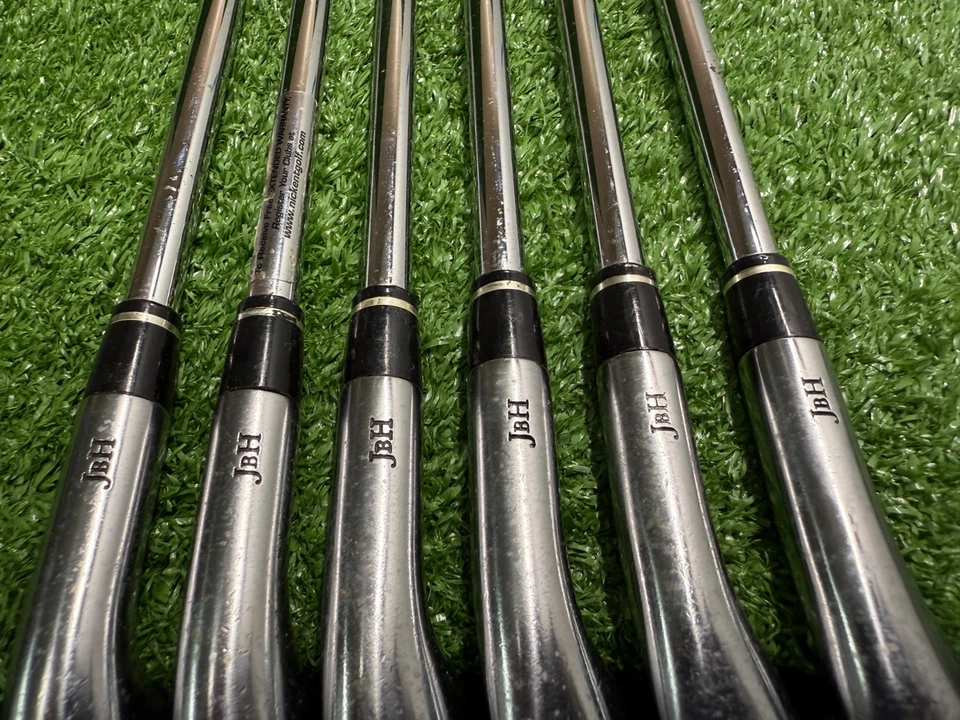 Juego de plancha Nickent 3DX Pro 5-PW / NS PRO 1180GH acero rígido / empuñaduras nuevas / sa6565 Foto 3 de 4