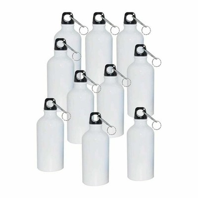 10 Un We R Makers Heat Transfer Sublimation Blank Aluminum Bottle 661365 750ml