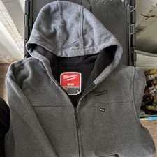Milwaukee 204G-21L M12 Lithium-Ion Toughshell Gray Heated Jacket Kit Large 