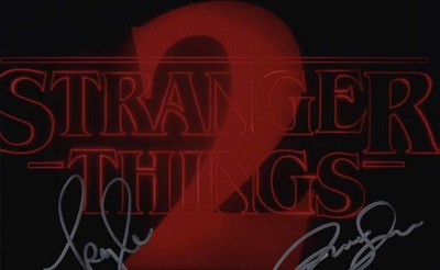 Michael Stein & Kyle Dixon signed Stranger Things 8x10 photo W/Cert 7