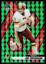 2025 Panini Mosaic Green Prizm Joe Theismann Washington Redskins #105
