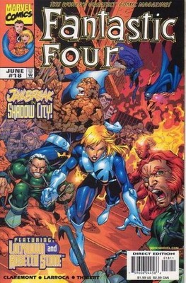 Fantastic Four (1998) #  18 (9.0-VFNM) Lockdown, Rosetta Stone 1999