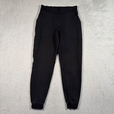 SPANX Women's Small S/P The Perfect Pant Joggers Black Stretch Pockets Classic