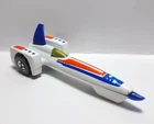 Vintage Hot Wheels Mainline #1130 Tricar X8 in White / Malaysia Base - VGC