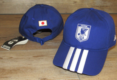 adidas Japan JFA FIFA World Cup National Team Blue Adjustable Hat Cap $35 Men's