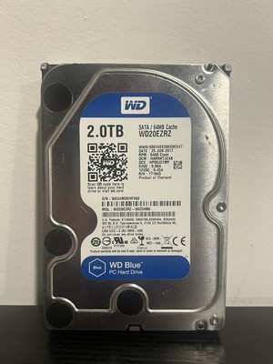 Western Digital WD Blue 2TB 3.5'' SATA 5400RPM 64MB HDD WD20EZRZ