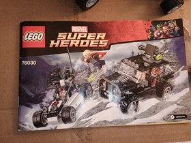 Lego 76030 Marvel Super Heroes Hydra Showdown w/ 1 Complete Figure 99% Complete.