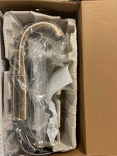 Delta Stryke 777-CZ-PR-DST Brushed Gold Faucet, Single Hole, Drain Not Included