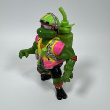 1992 Teenage Mutant Ninja Turtles Sewer-Cyclin Raph Action Figure Playmates Toys