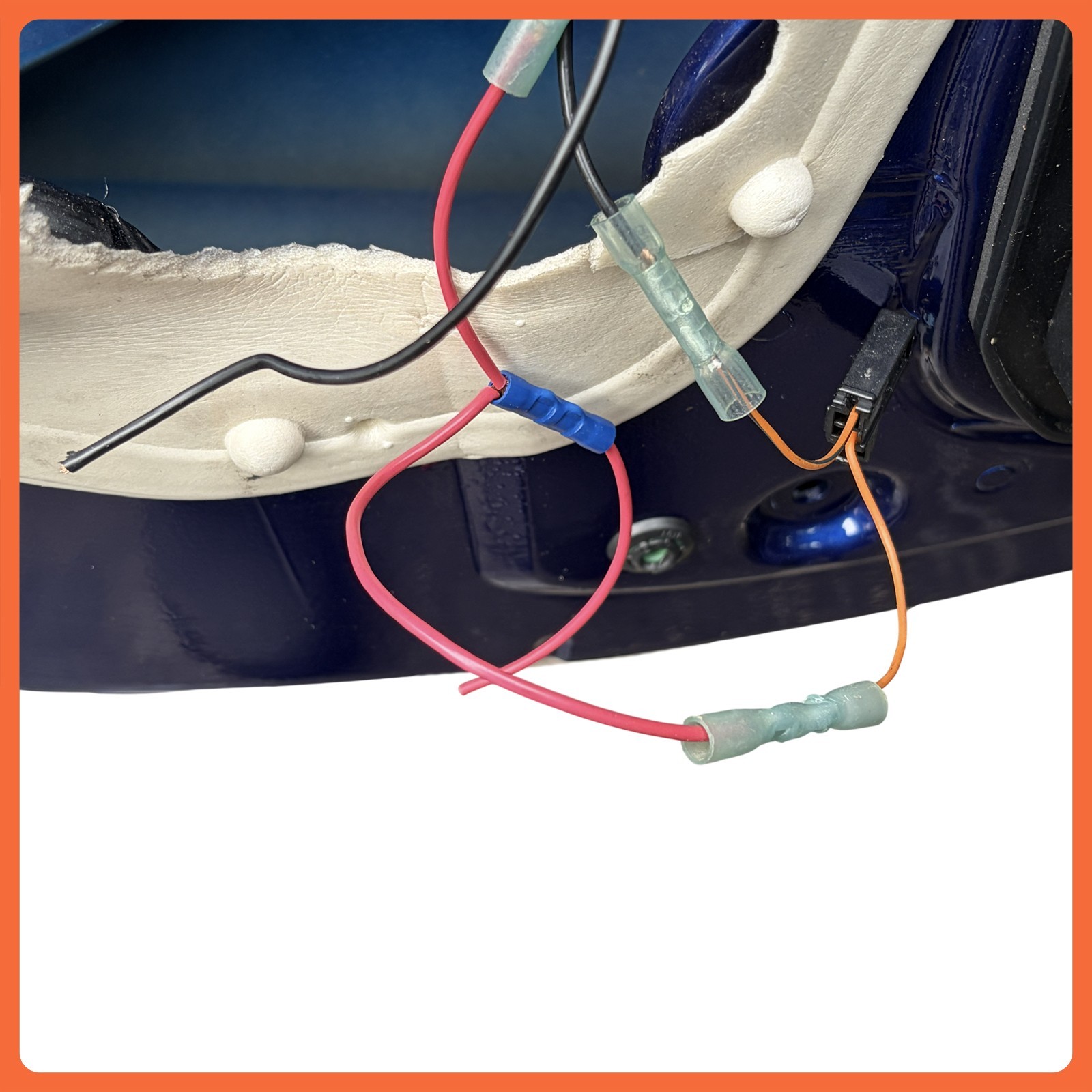 Maserati Ghibli 2014-2020 Rear Left Side panel Blue