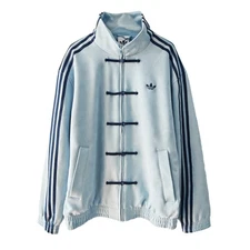 Adidas Originals CTT Chinese Track Casual Jacket KT3846 Unisex Blue Asian Size