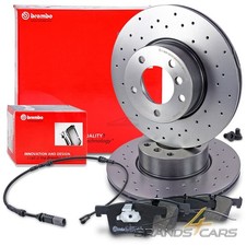 BREMBO XTRA BREMSSCHEIBEN �312+BEL�GE +KONTAKT VORNE F�R BMW 1-ER 2-ER 3-ER 4-ER