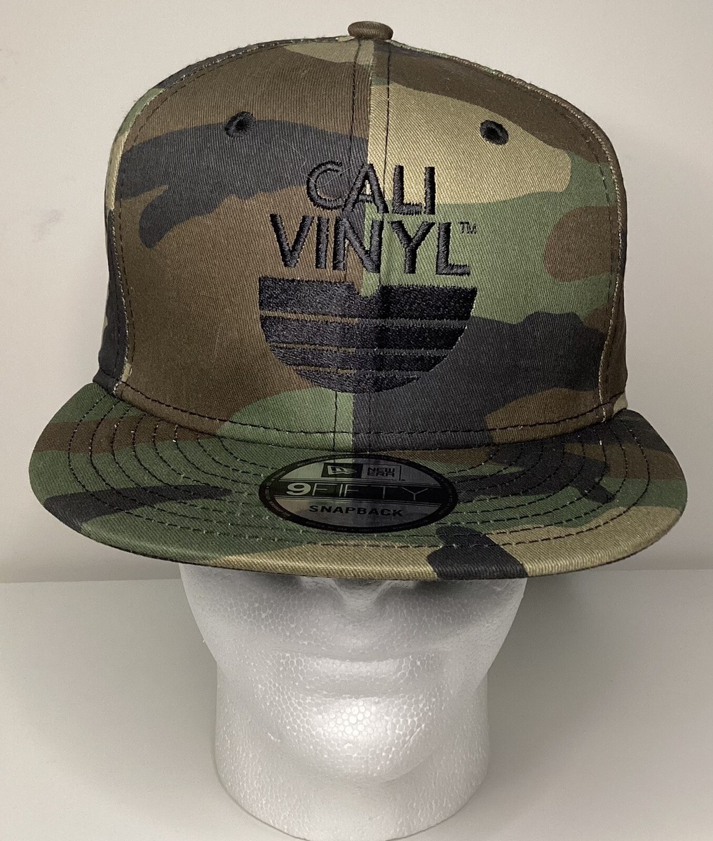 Cali Vinyl Flooring Store Camouflage New Era Fifty Hat Cap Vintage  SnapBack