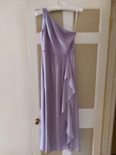 One Shoulder Pink Dress Size 10
