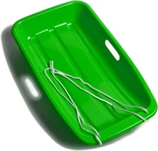 26" Winter Snow Sled Toboggan Pulling Boat Seat Sled Kids Adult Outdoor Skiing