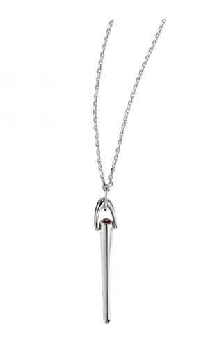 Neu Elle Sleek N0312 Sterlingsilber .925 Halskette Einzelhandel 45.7cm