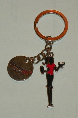 SKINNY GIRL LOGO - KEY CHAIN / KEY RING