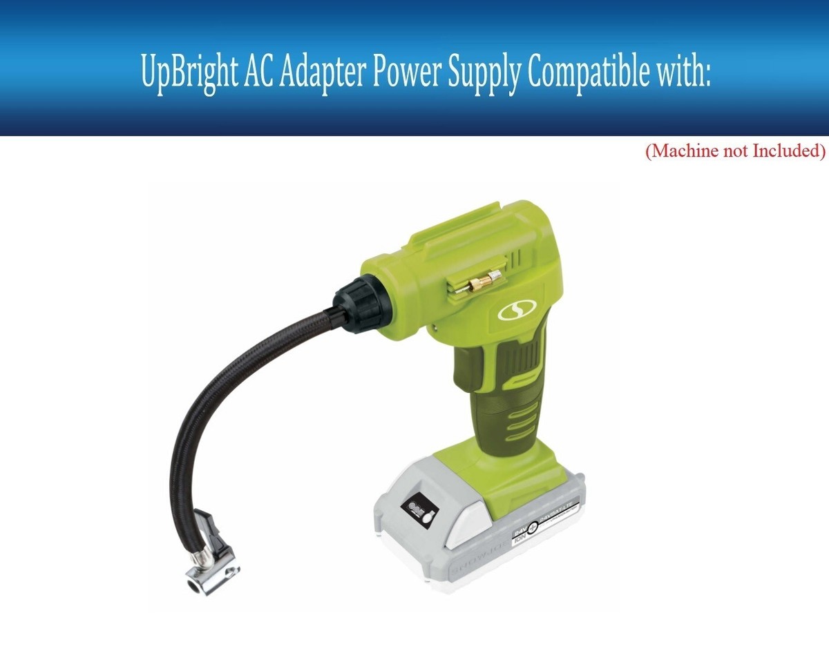 AC Adapter For Sun Joe 24V-AJC-LTE Portable Air Compressor Power