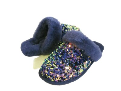 UGG SCUFFETTE II STELLAR SEQUIN WOMEN MEDALLION SLIPPERS US /UK /EU 36 