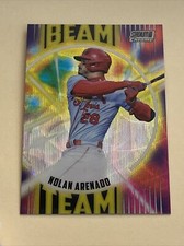 2022 Stadium Club Chrome Nolan Arenado Beam Team Wave Refractor #BT-8 CARDINALS