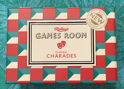 Classic Charades Ridley s Games Room