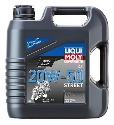 LIQUI MOLY 1696 LIQUI MOLY LM Racing 4T 20 W-50 1696 4 L für