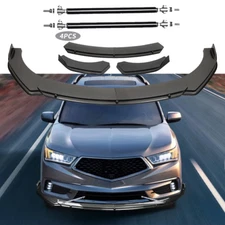 Carbon Front Bumper Lip Splitter Spoiler Body Kit For Acura MDX SUV