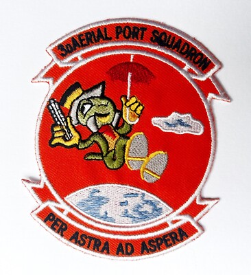 Disney 3D Aerial Port Squadron Patch ft. Jiminy Cricket