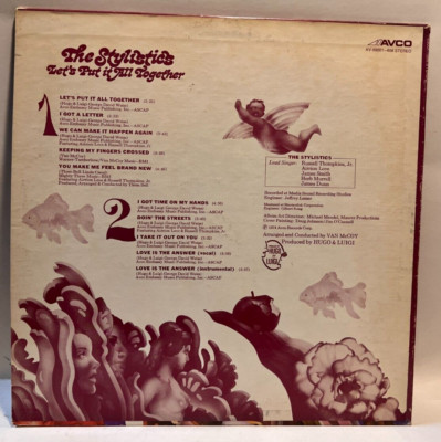 A35 The Stylistics Lets Put it All Together, 1974 Avco AV-69001-698 - Funk LP
